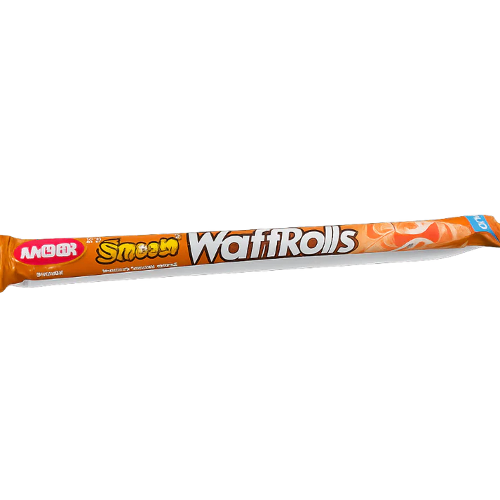 Amber Smooth WaffRolls Orange Cream 14g