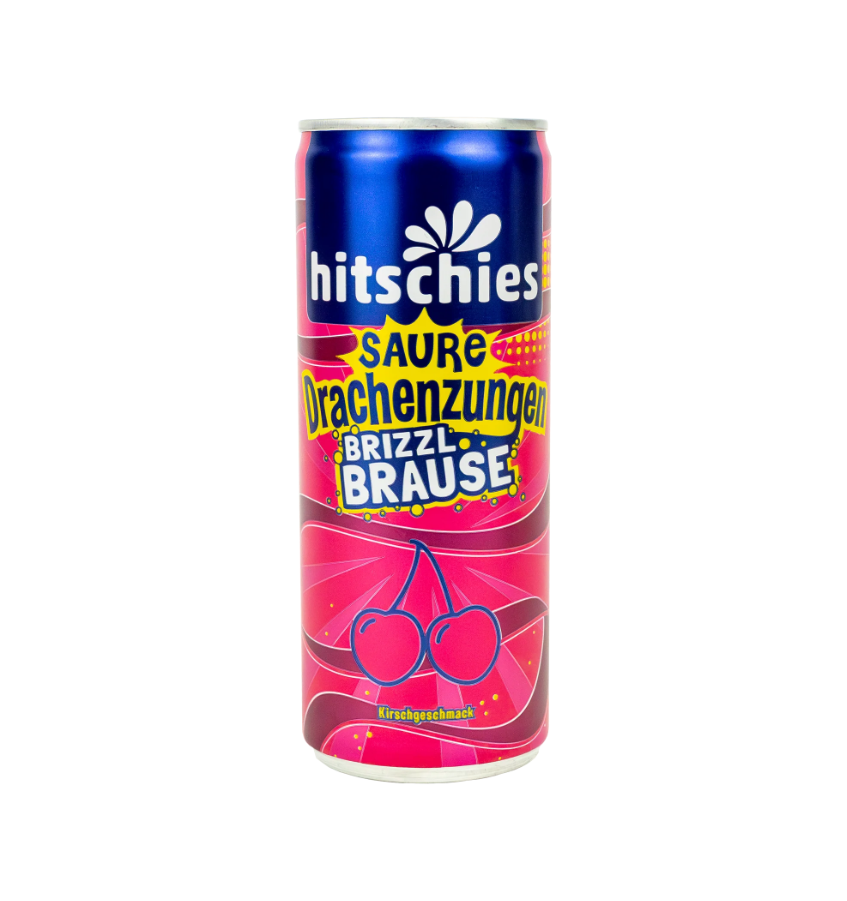 Saure Drachenzungen brizzl Brause Kirsche 250ml