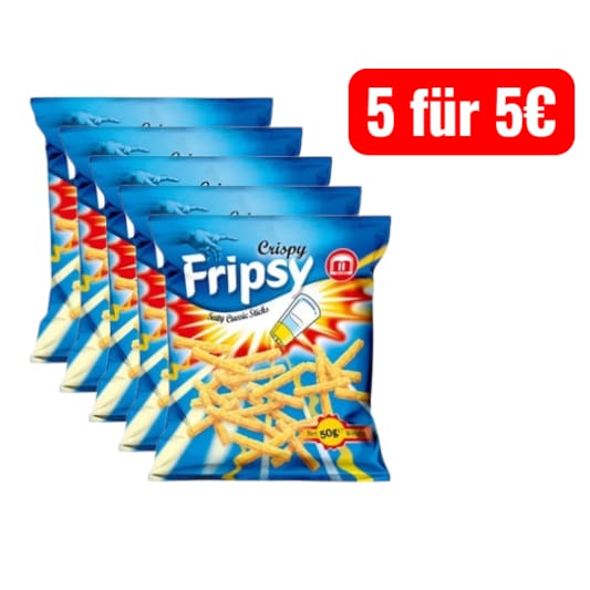 Fripsy Sticks Salty Classic 50g x5
