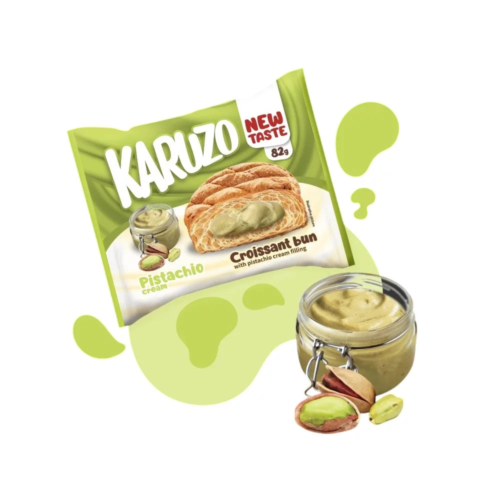 Karuzo-Croissant Pistazie 82g