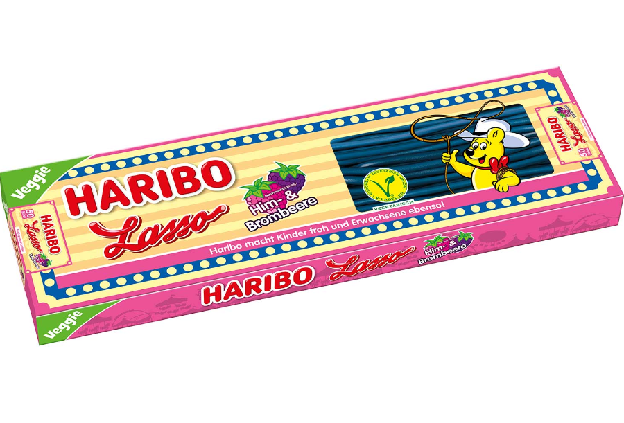 Haribo Lasso Him- und Brombeere 70g