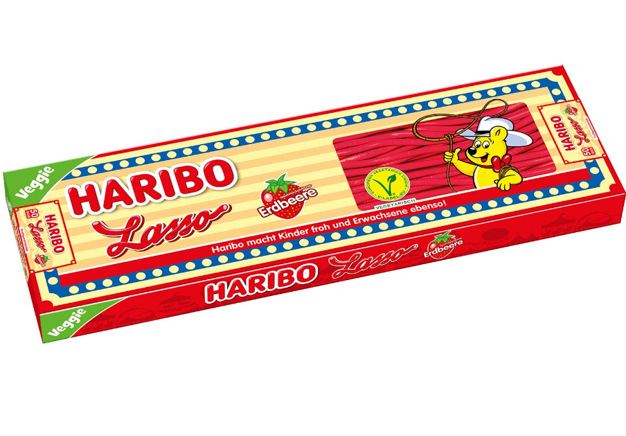 Haribo Lasso Erdbeere (70g)