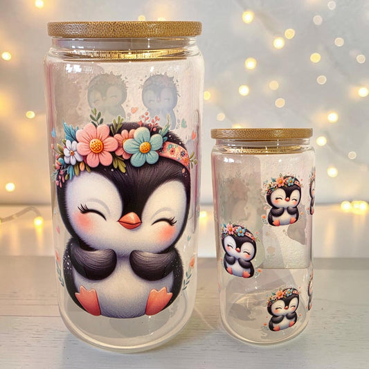 Motiv Glas Pinguin💖