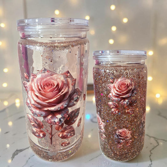 Unfallbecher Rosegold Rose