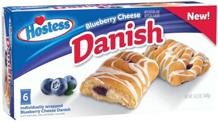 Hostess Danish Blueberry Cream Cheese (468g)