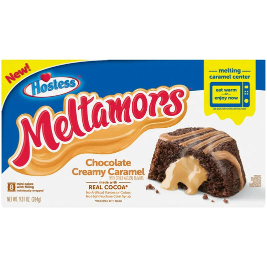 Hostess Meltamors Chocolate Caramel 8er (264g)