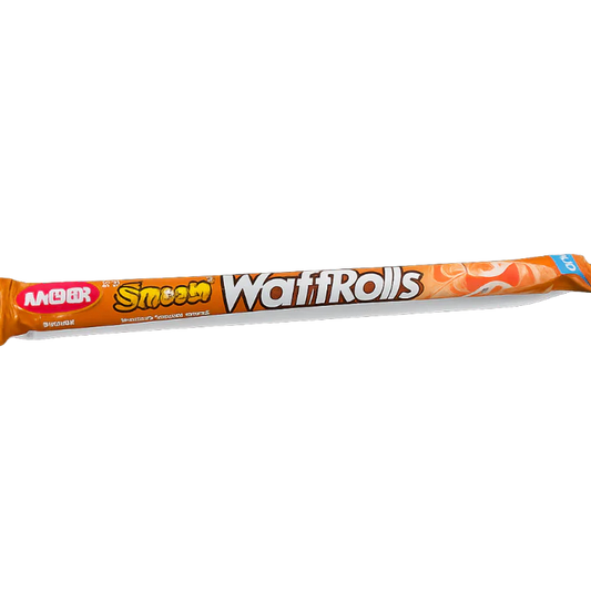 Amber Smooth WaffRolls Orange Cream 14g