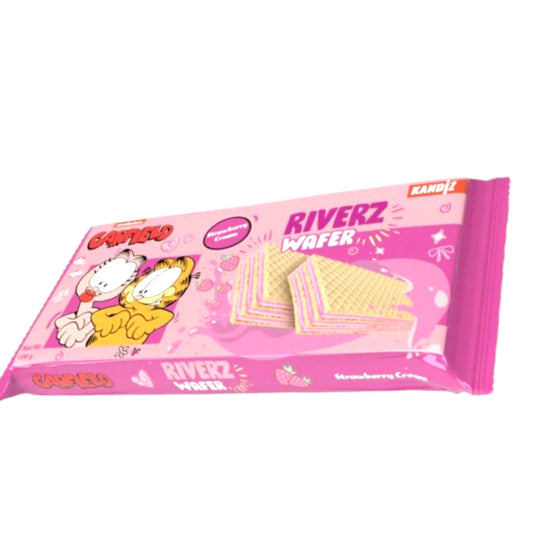 Riverz Wafer Strawberry Garfield 100g