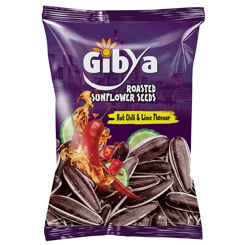 Gibya HotChili & Lime Sonnenblumenkerne 100g