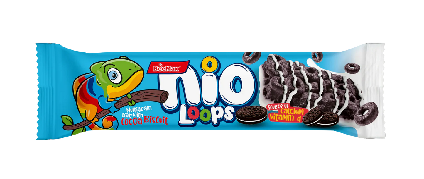 Nio Loops Cocoa Biscuit 25g