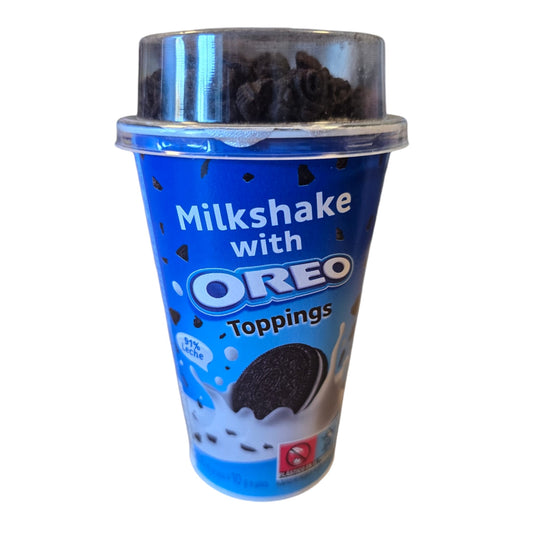 Oreo-Milchshake mit Topping – 200 ml