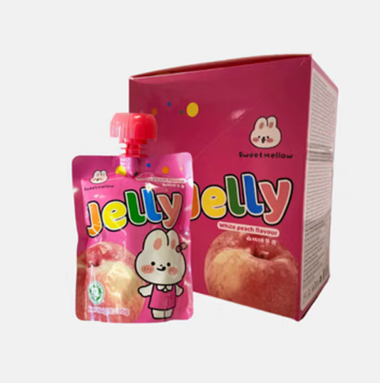 Sweet Mellow Jelly Weißer Pfirsichgeschmack 105g