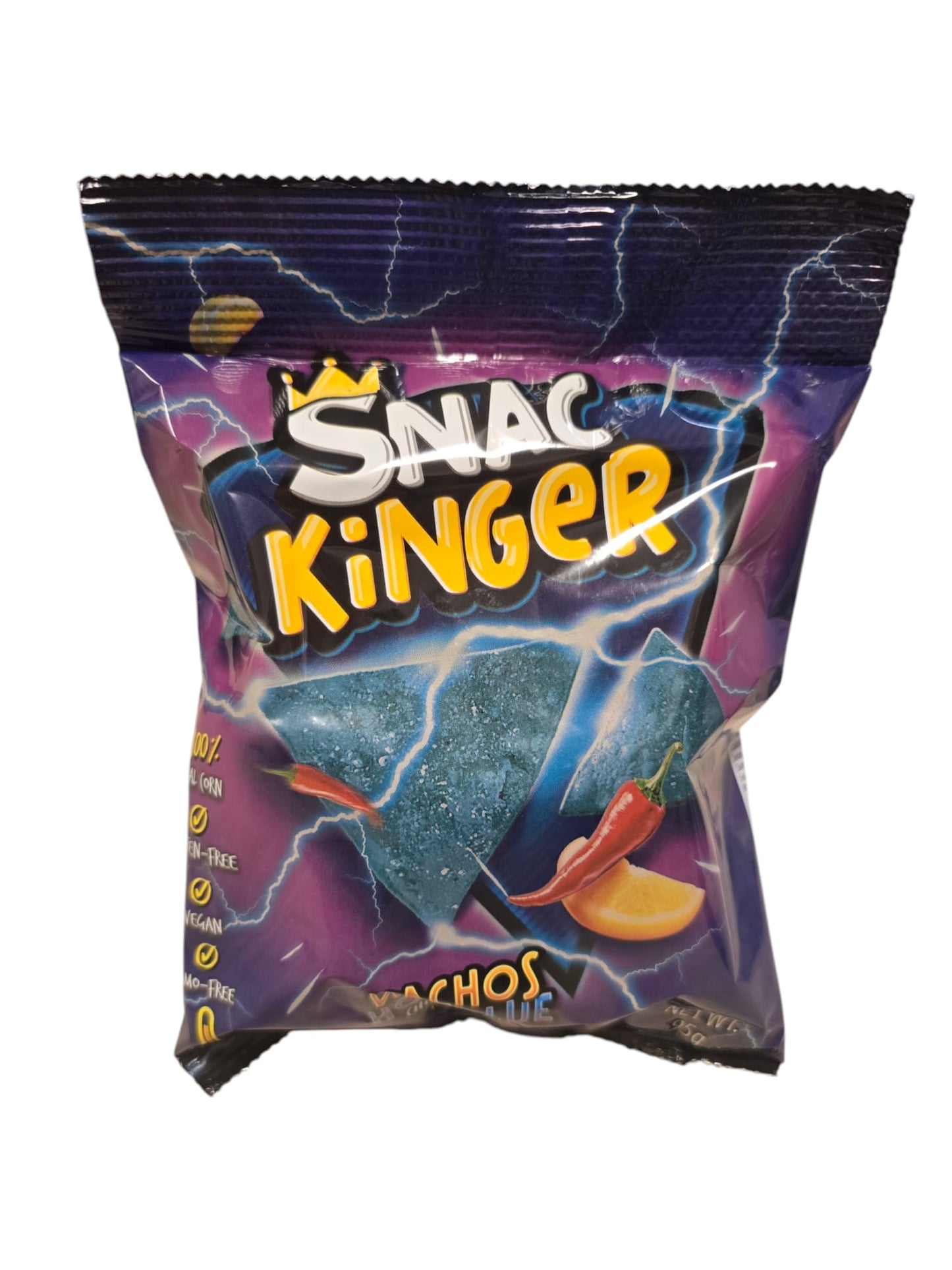 Snac Kinger Nachos Hot Blue 95g