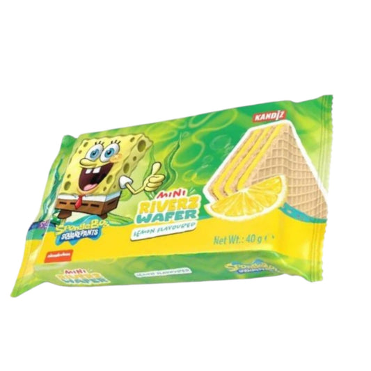 Mini Riverz Wafer Zitrone SpongeBob (40g)