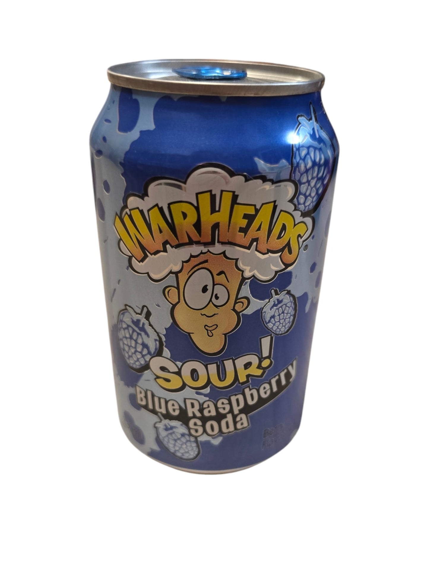 Warheads Blue Raspberry Soda 355ml