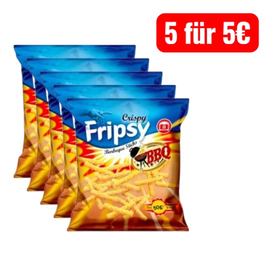 Fripsy Sticks Barbeque 50g x5