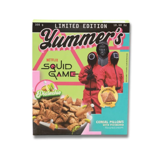 Yummer´s Squid Game Cornflakes Pistazie 300g