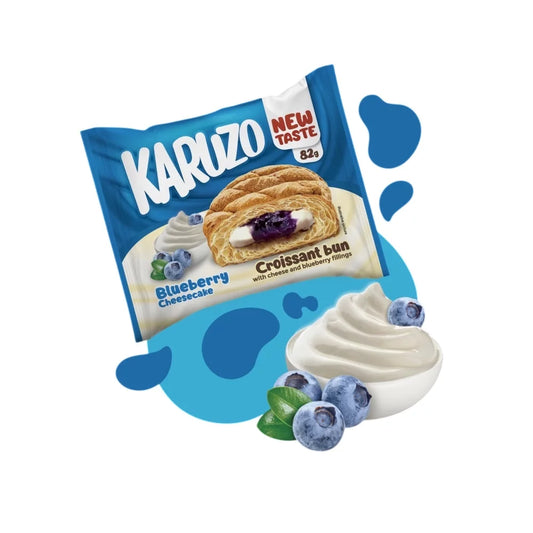 Karuzo-Croissant Blueberry Cheesecake 82g