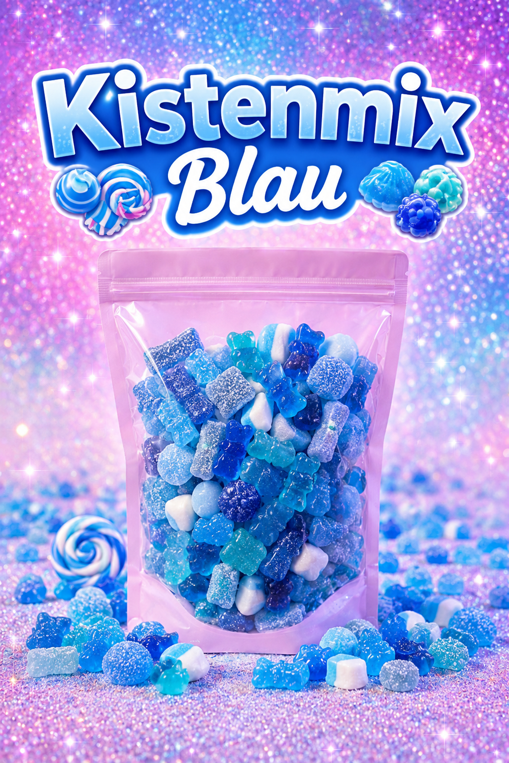 Kistenmix 1kg Blau 💙