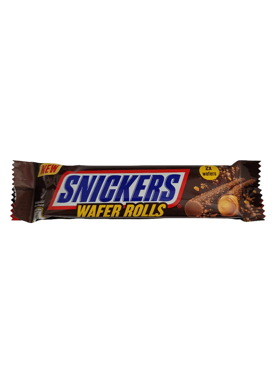 Snickers Wafer Rolls  24g