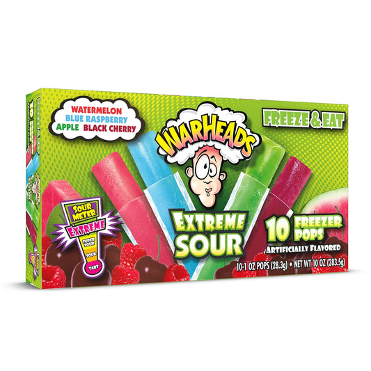 Warheads Freezer Pops Sour 10x28,3g